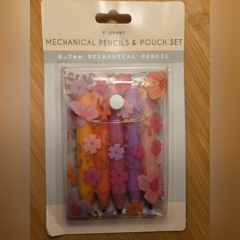 Floral Green and Gold Sketch Notebook with Pen and Pencil Set | 3 Set Bundle - Picture 7 of 8